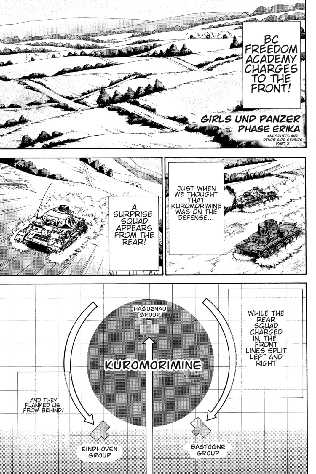 Girls und Panzer Phase Erika – Anecdotes and other side stories – Chapter 2 page 0