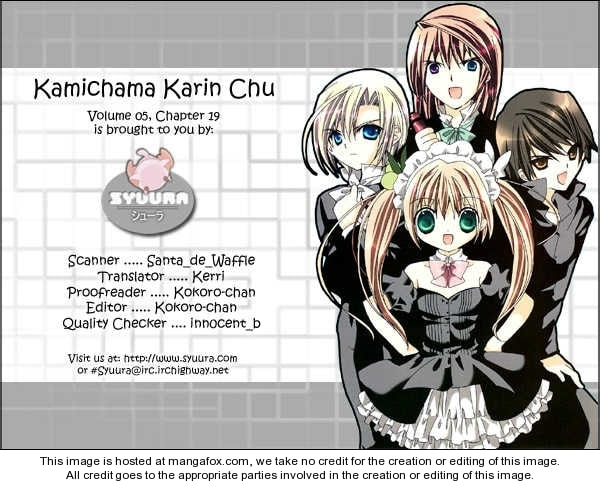 Kamichama Karin Chu – Chapter 19 page 0