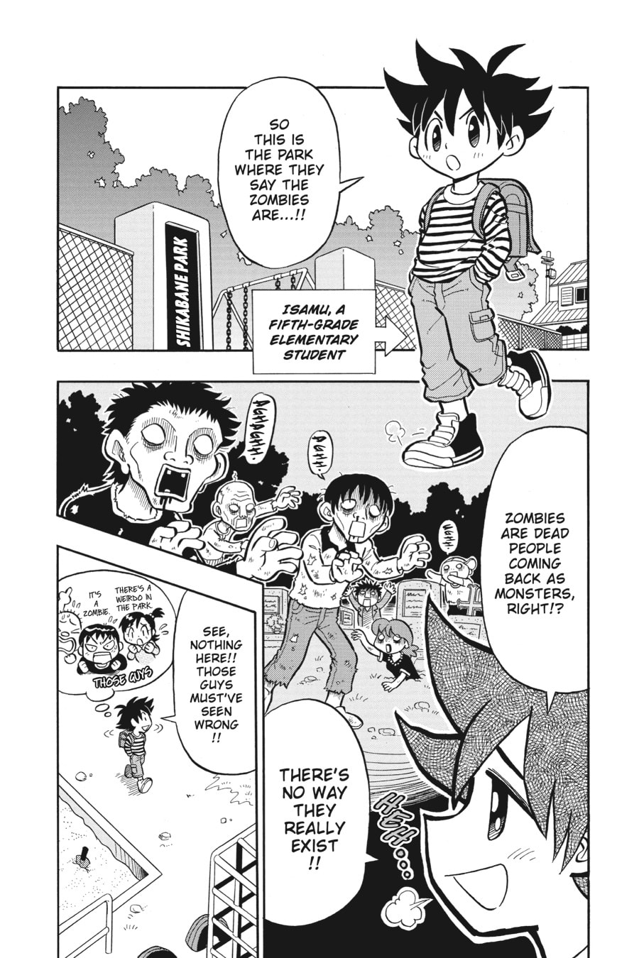 THE ZOMBIE ATTACKZ! page 1