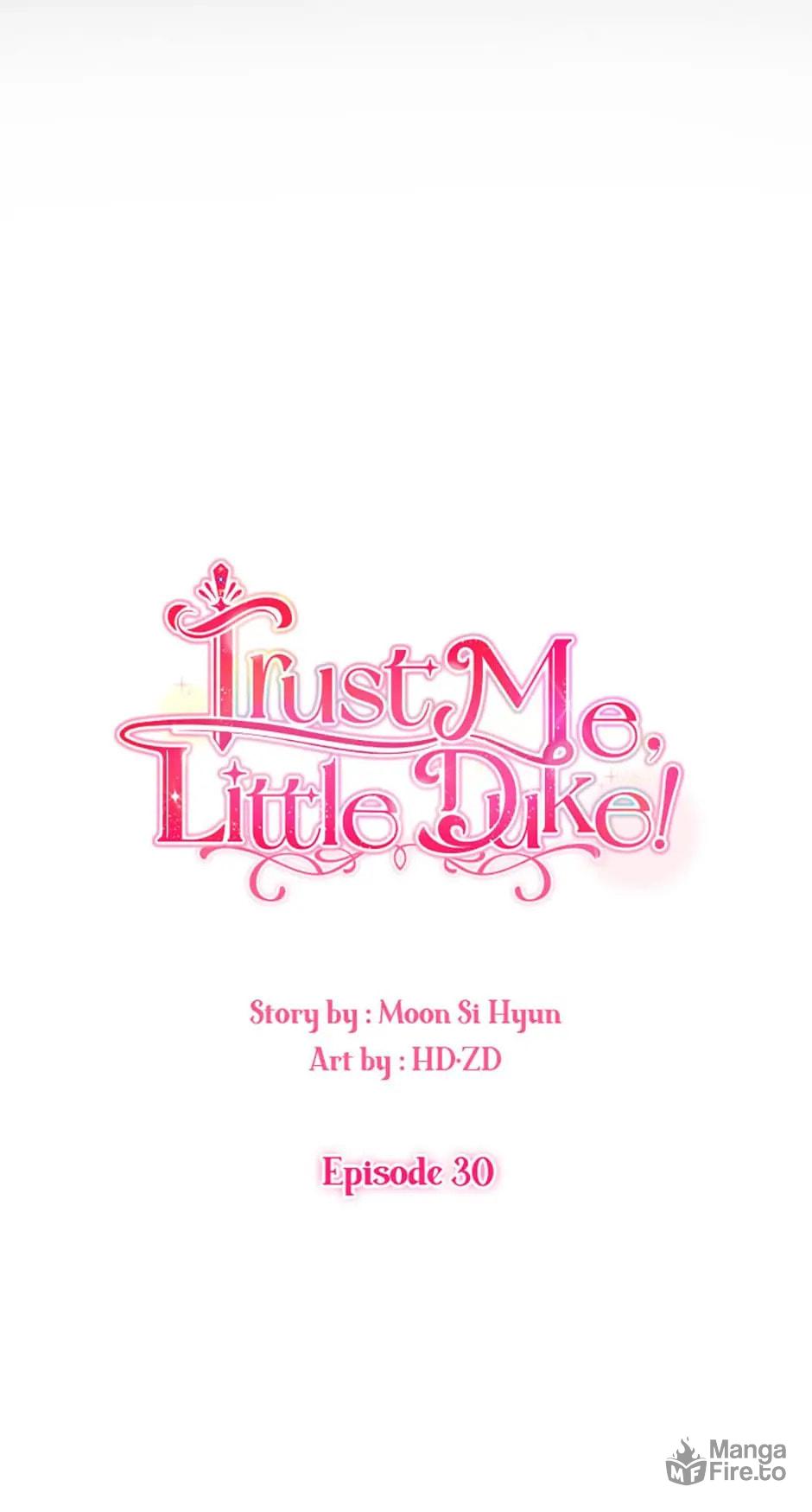 Hey, Little Duke, Just Trust This Sister! – Chapter 30 page 11
