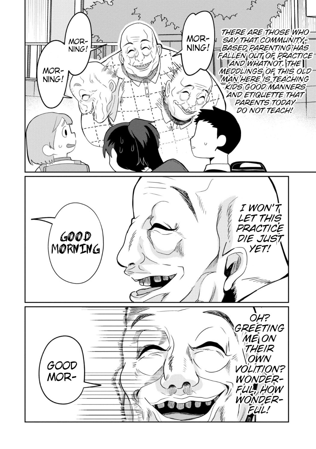 "Good morning" is not scary page 7