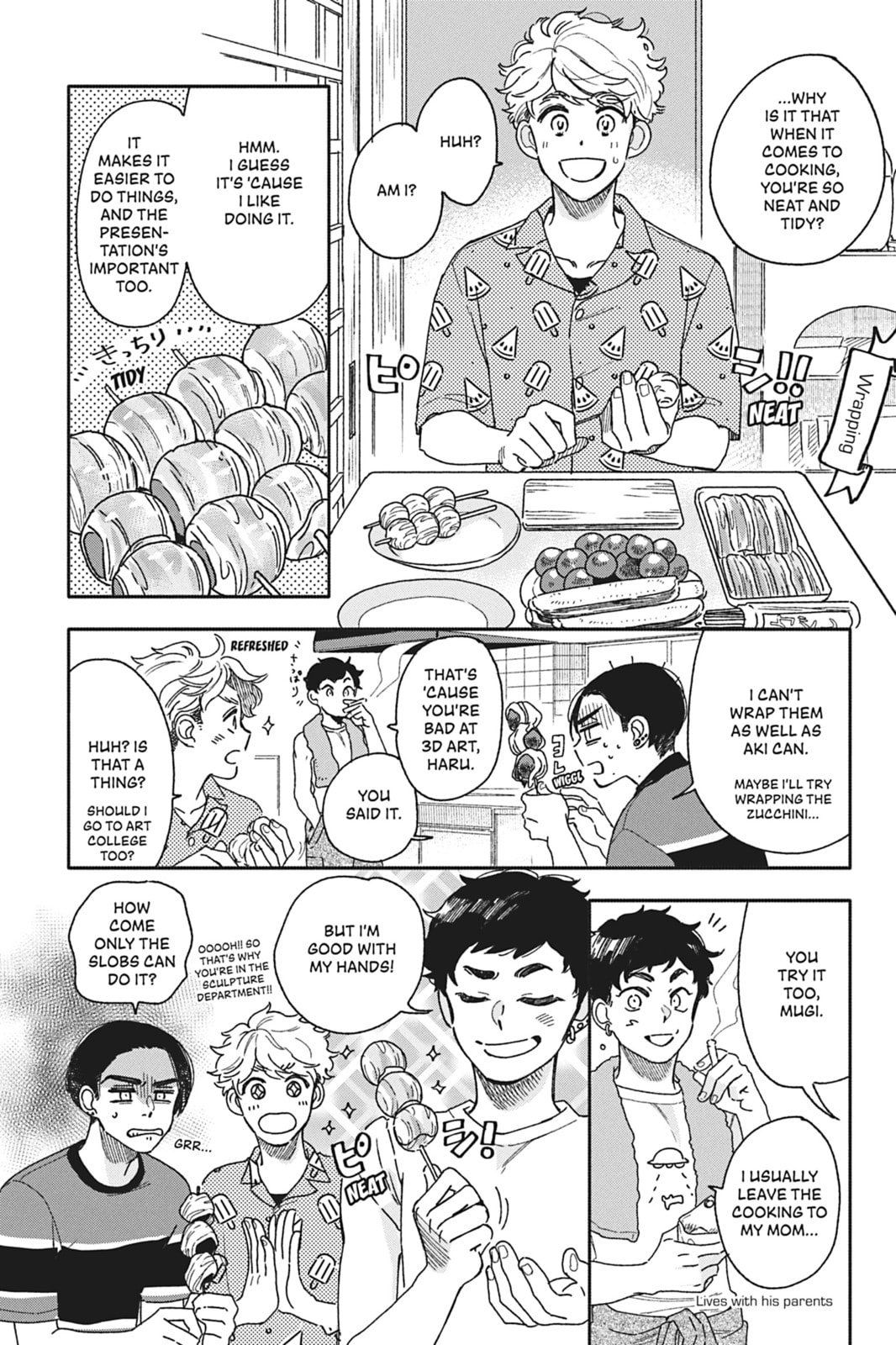 Let's Eat Together, Aki and Haru. – Chapter 12 page 3