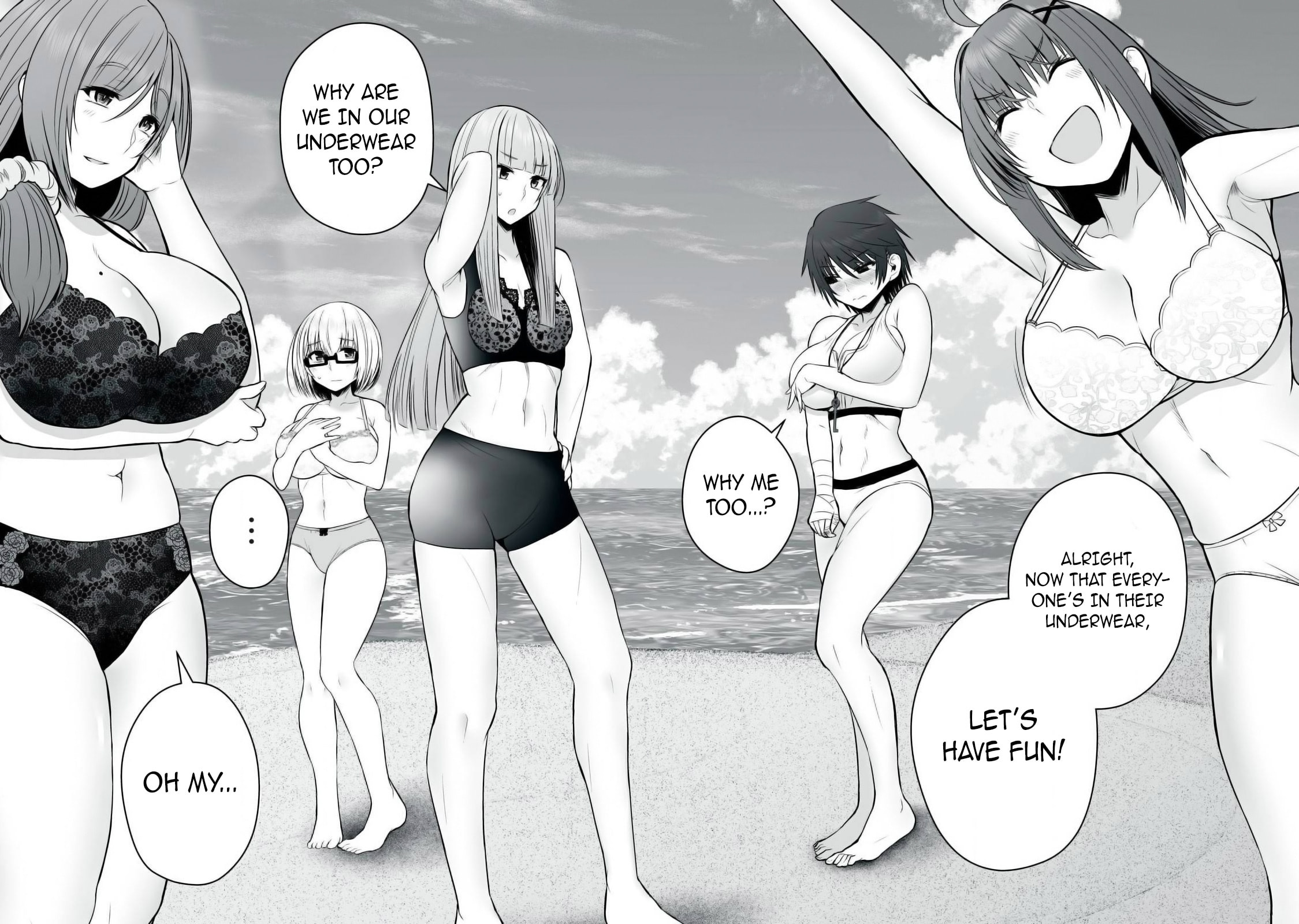 I’ll Live on an Uninhabited Island With Four Beautiful Girls~ – Chapter 34 page 8
