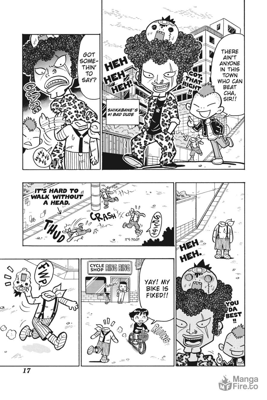 ATTACKED BY A GIANT MONZTER! page 11