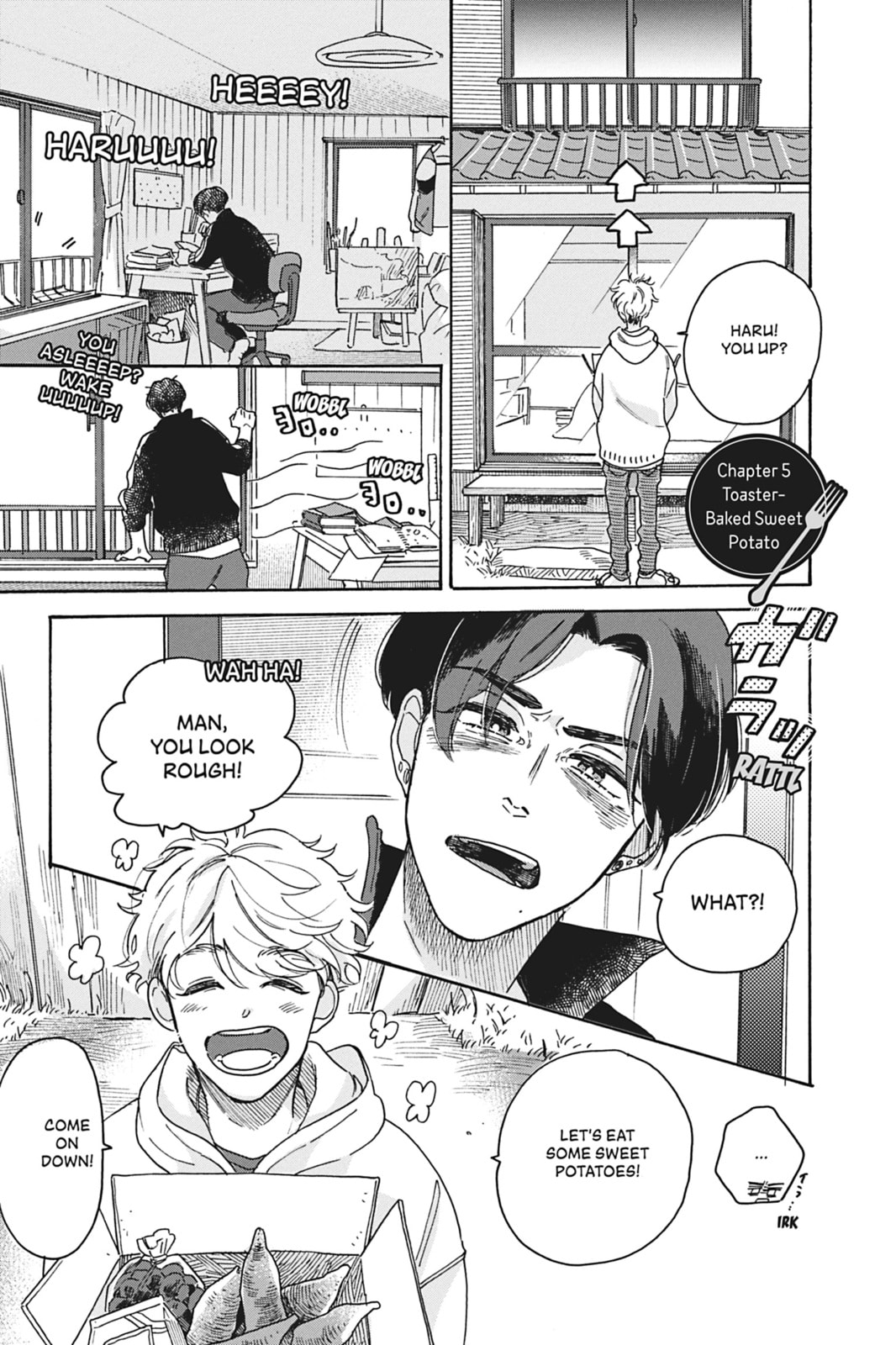 Let's Eat Together, Aki and Haru. – Chapter 5 page 0