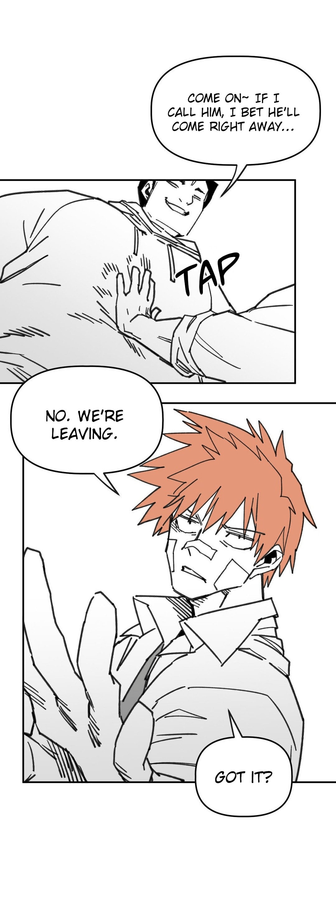 Why him? page 46