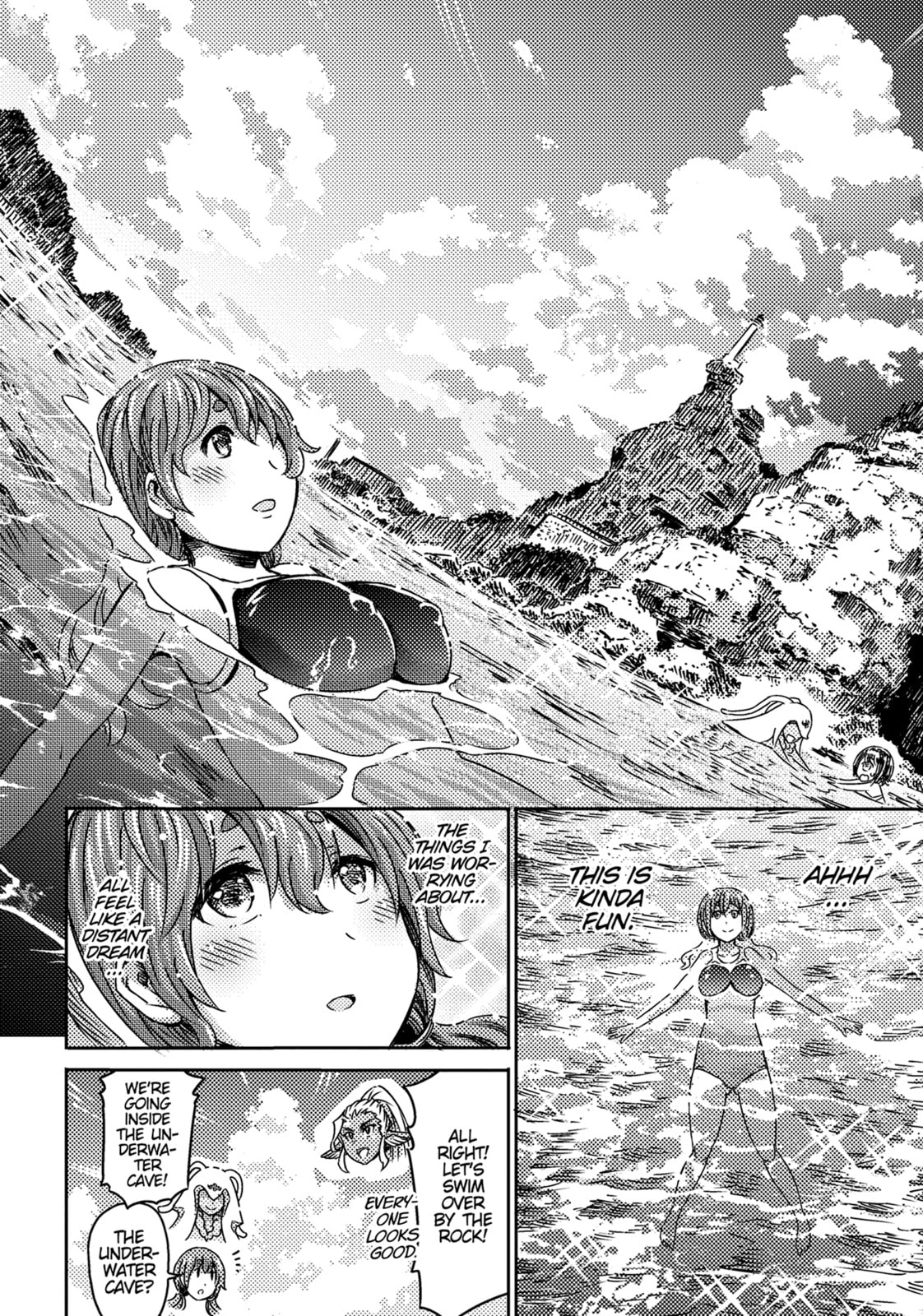 The Sea, Scary but Beautiful page 16