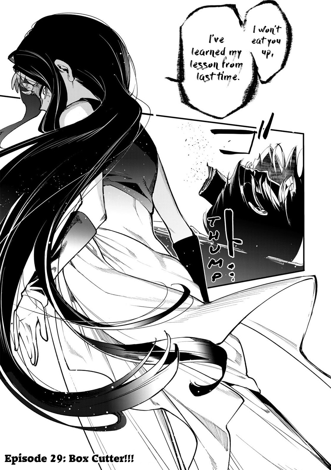 Last Chapter: Final Bloody Battle!!! — Box Cutter!!! page 0