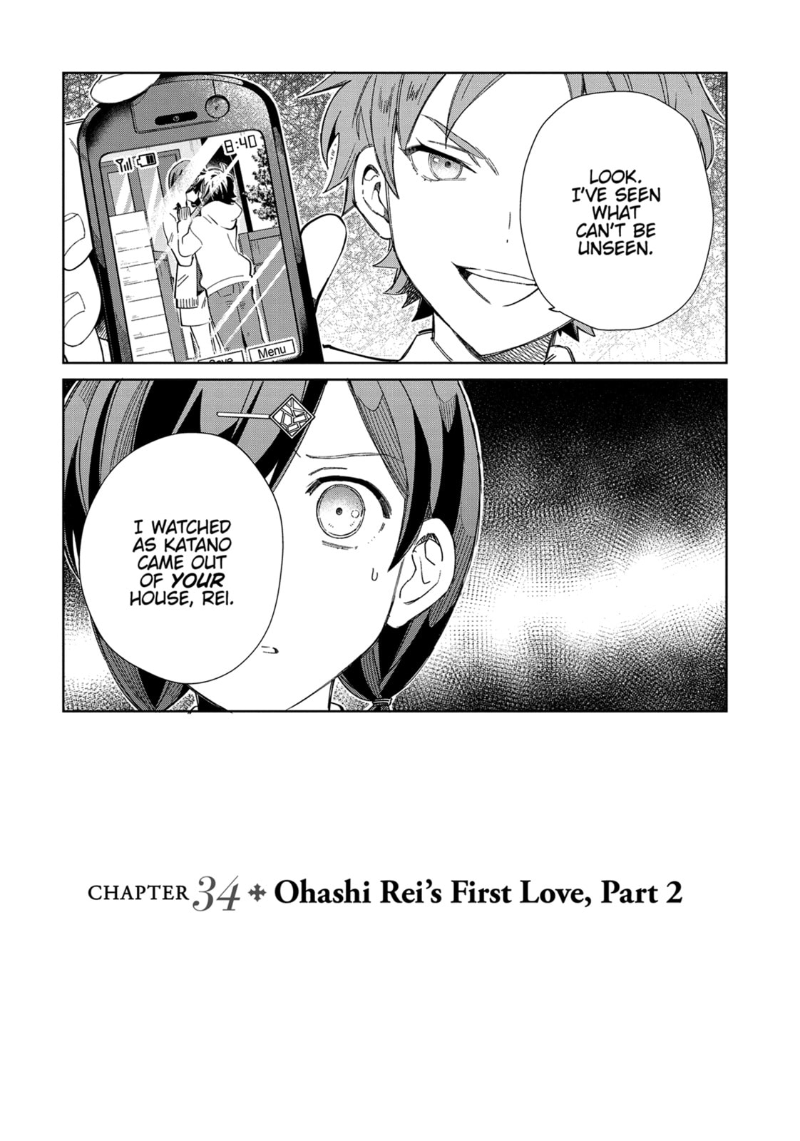 Ohashi Rei's First Love, Part 2 page 0