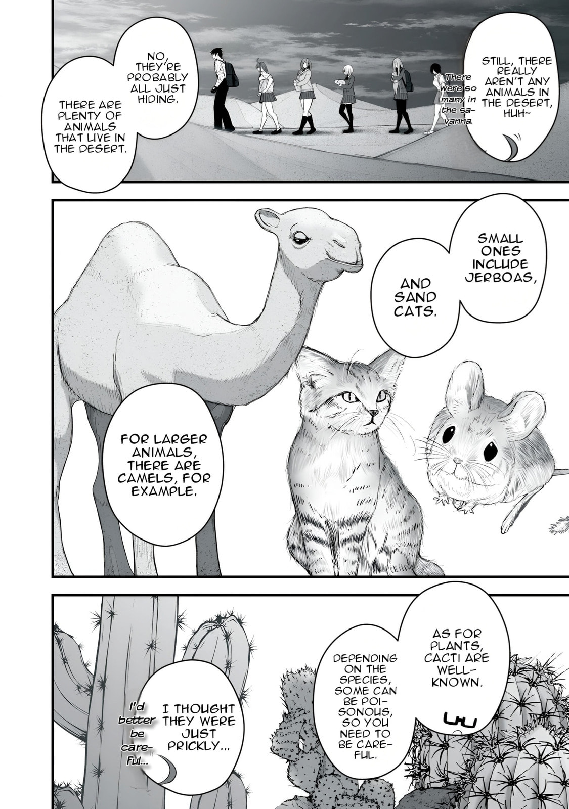 I’ll Live on an Uninhabited Island With Four Beautiful Girls~ – Chapter 38 page 6