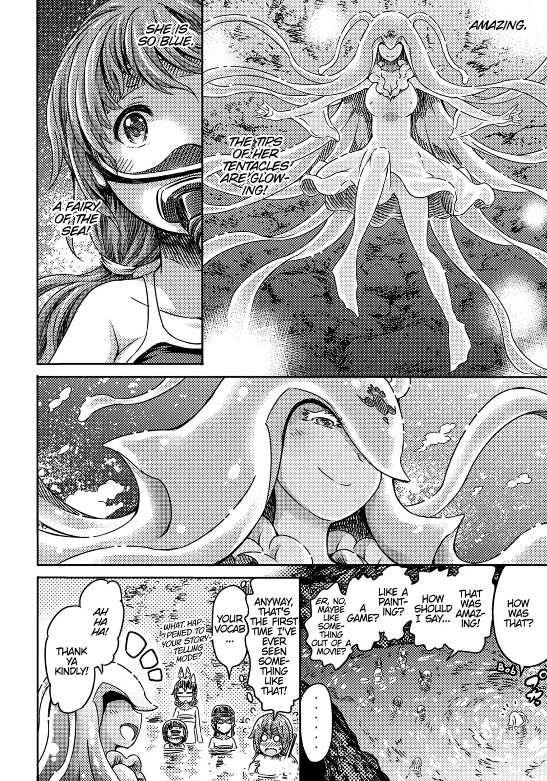 The Sea, Scary but Beautiful page 21