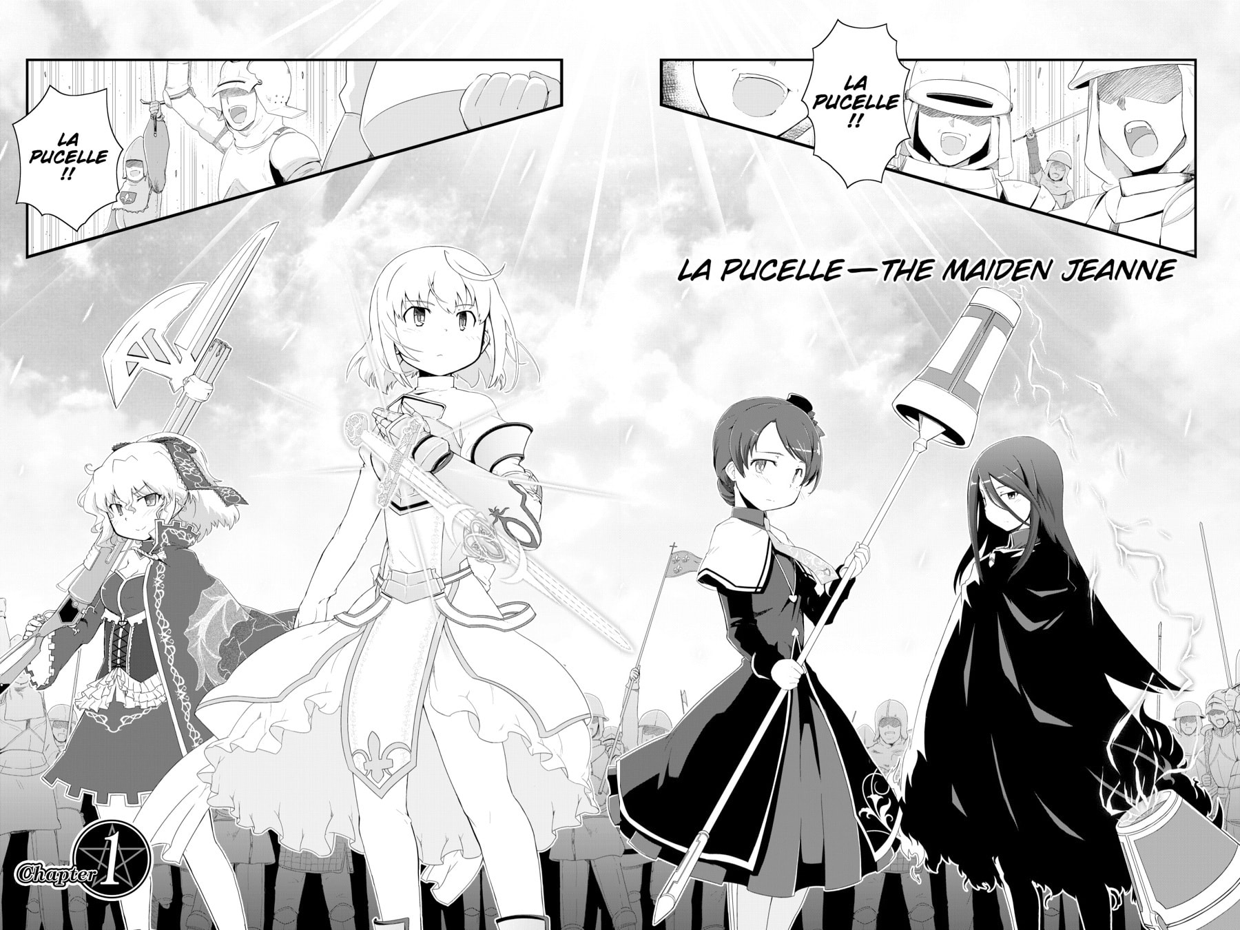 Puella Magi Tart Magica: The Legend of "Jeanne d'Arc" – Chapter 1 page 11