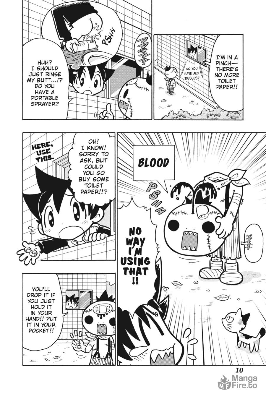 ATTACKED BY A GIANT MONZTER! page 4