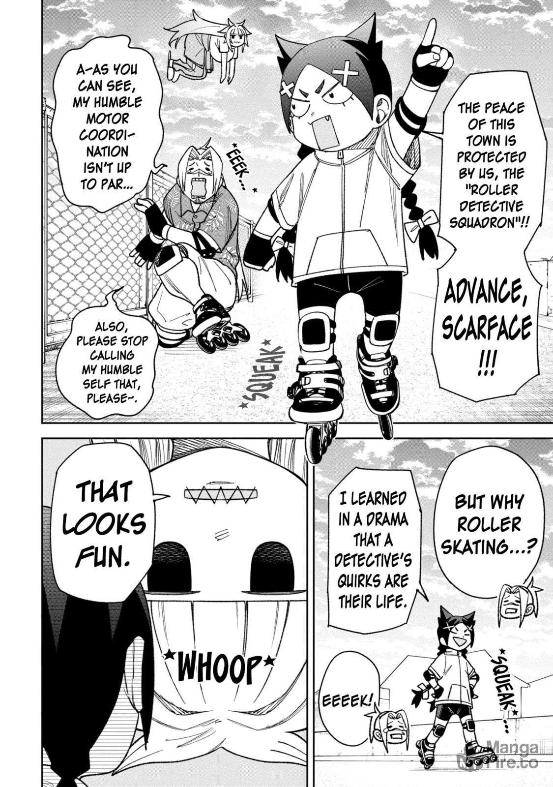 Yuki, Fighting, and the Roller Detective Squadron page 9
