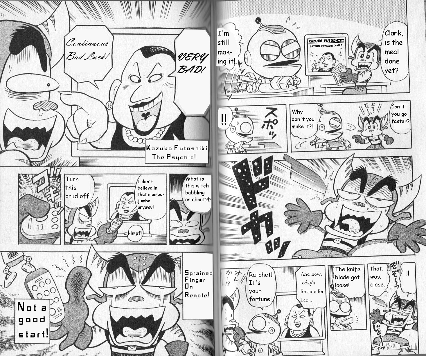 Ratchet's Bad Luck! page 1