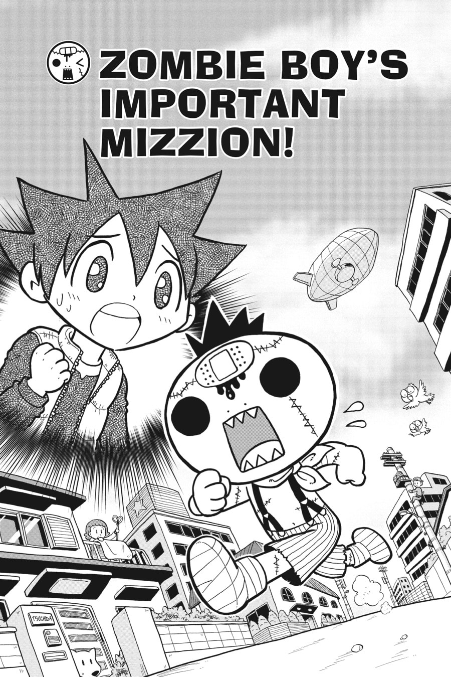 ATTACKED BY A GIANT MONZTER! page 0