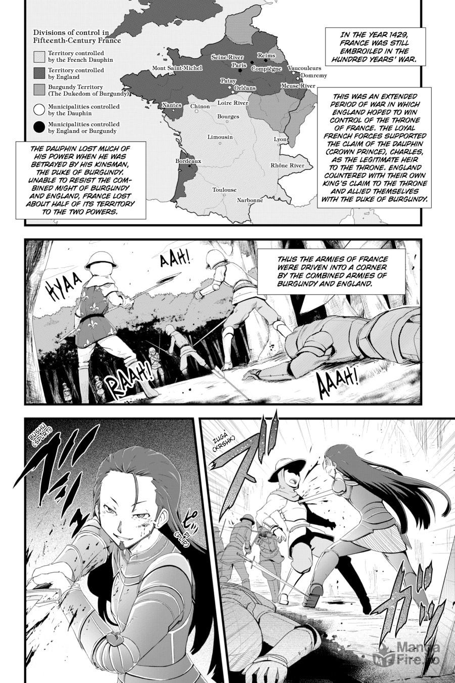 Puella Magi Tart Magica: The Legend of "Jeanne d'Arc" – Chapter 1 page 5