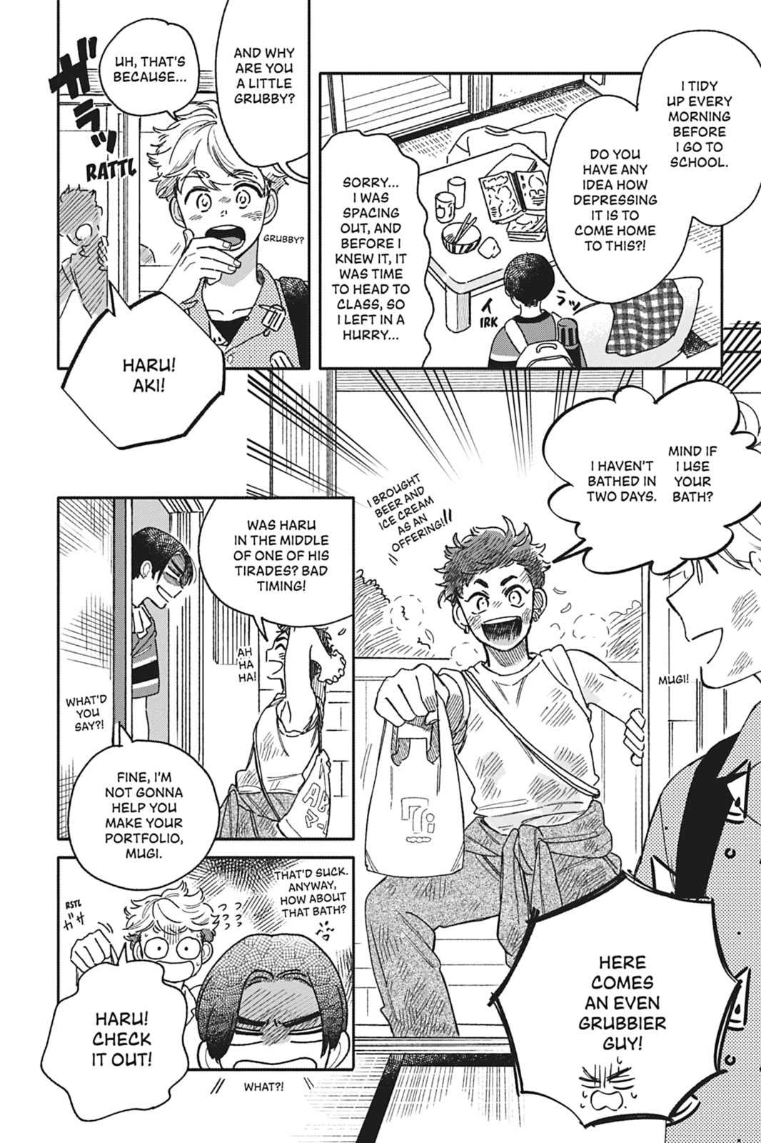 Let's Eat Together, Aki and Haru. – Chapter 12 page 1