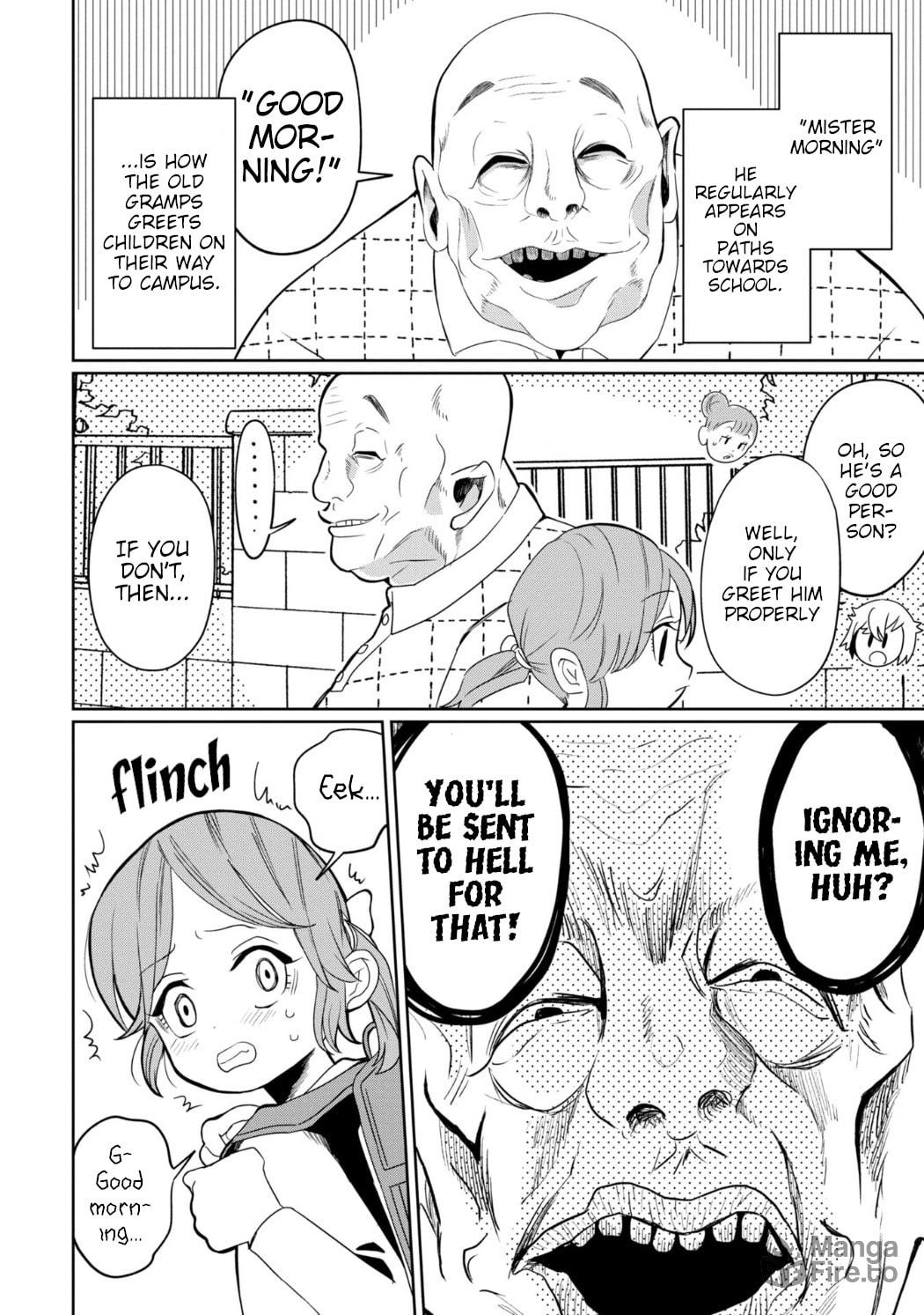 "Good morning" is not scary page 5