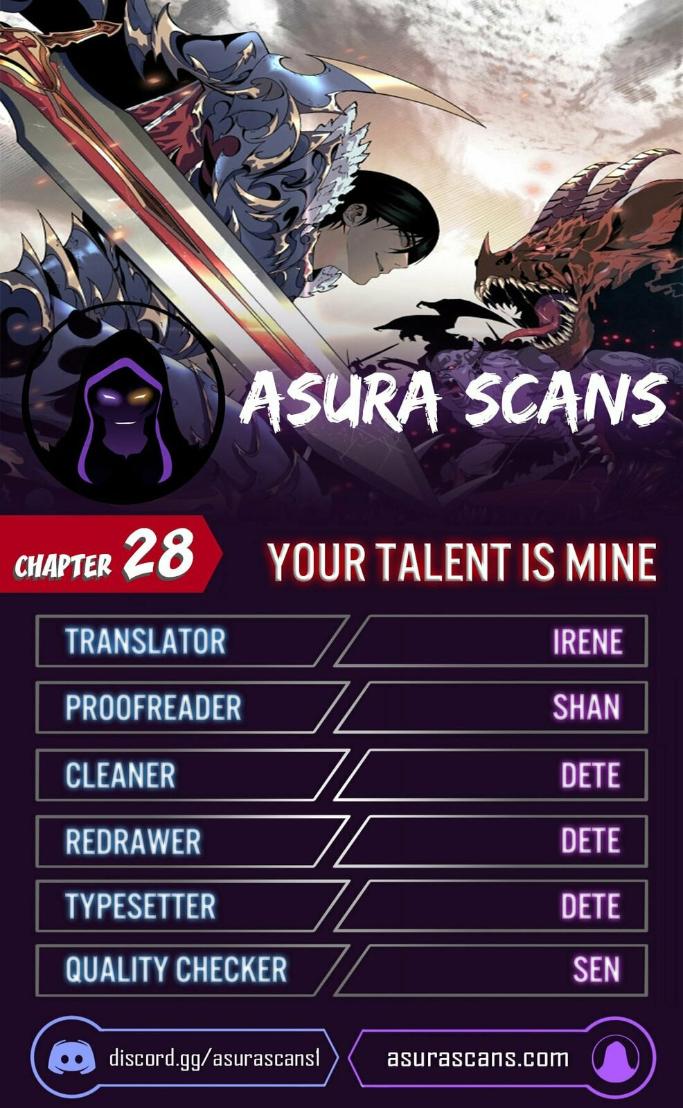 Your Talent is Mine (Colored) – Chapter 28 page 0