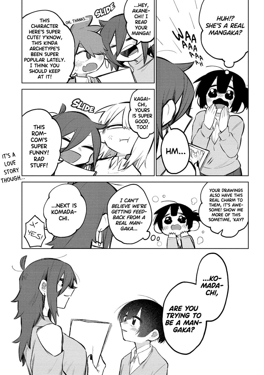 Komada-san Wants to Become a Mangaka page 3