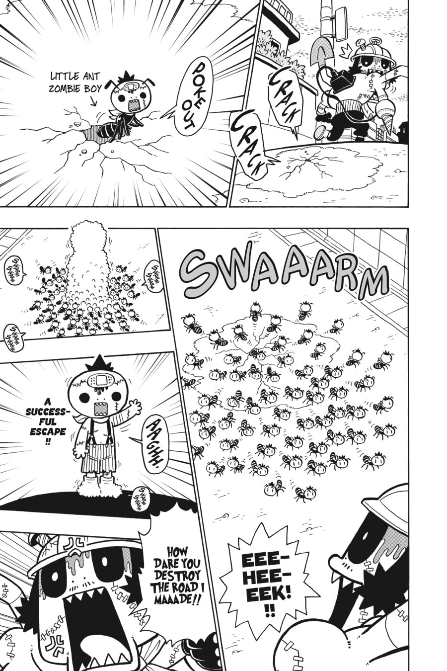 ATTACKED BY A GIANT MONZTER! page 15