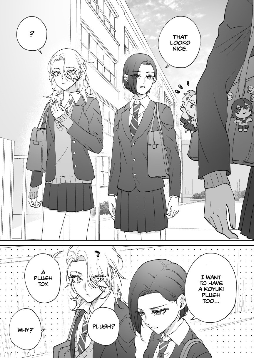 The woman who wants a plush of the woman she likes page 0