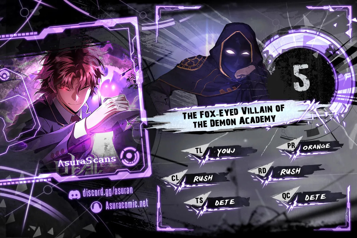 The Fox-Eyed Villain of the Demon Academy – Chapter 5 page 0