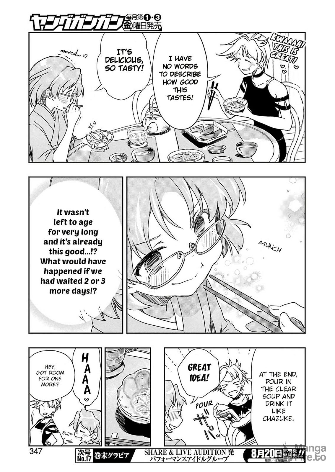 Encouraging staff meal of all sorts of Kampachi dishes page 14