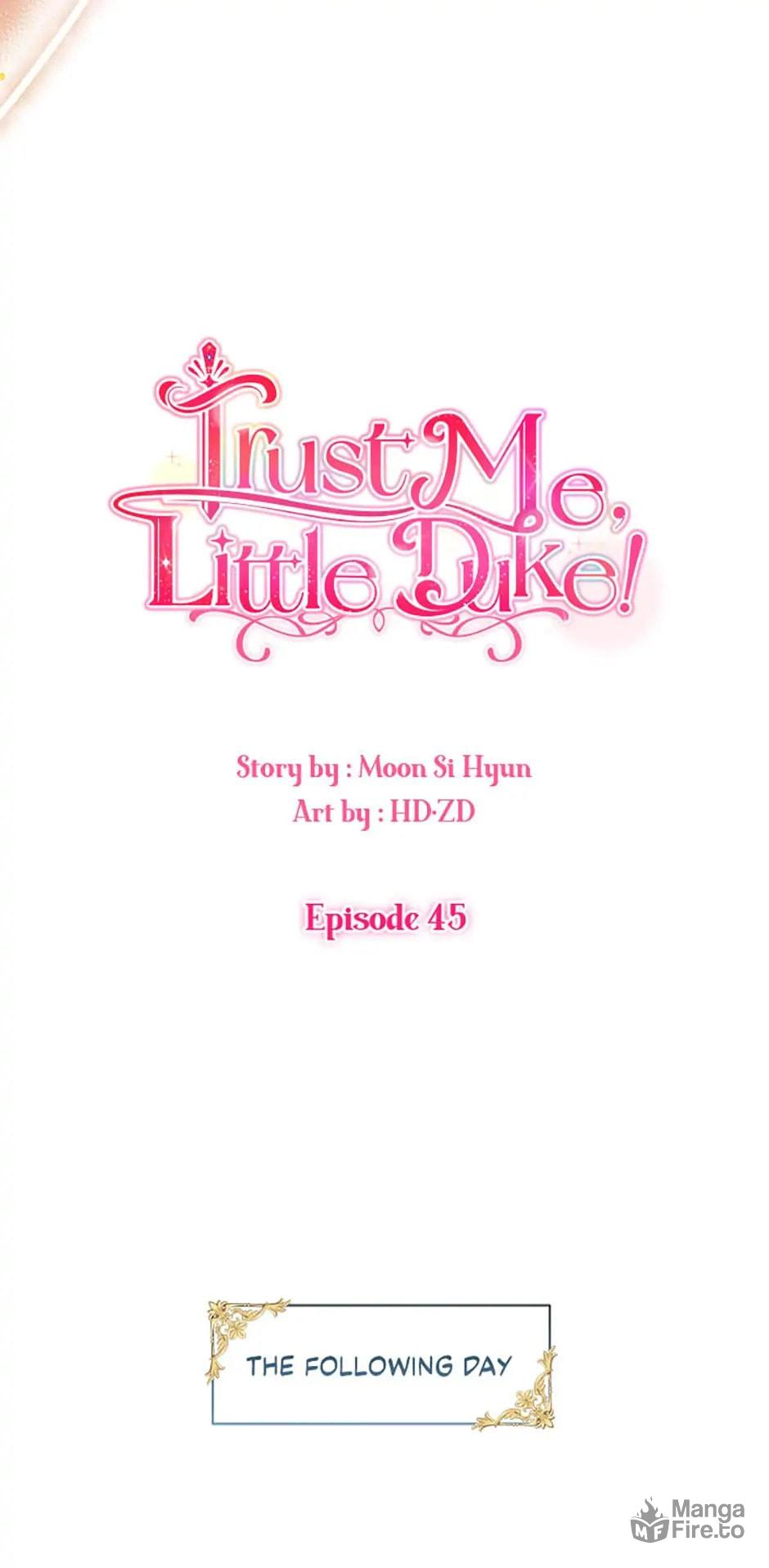 Hey, Little Duke, Just Trust This Sister! – Chapter 45 page 11