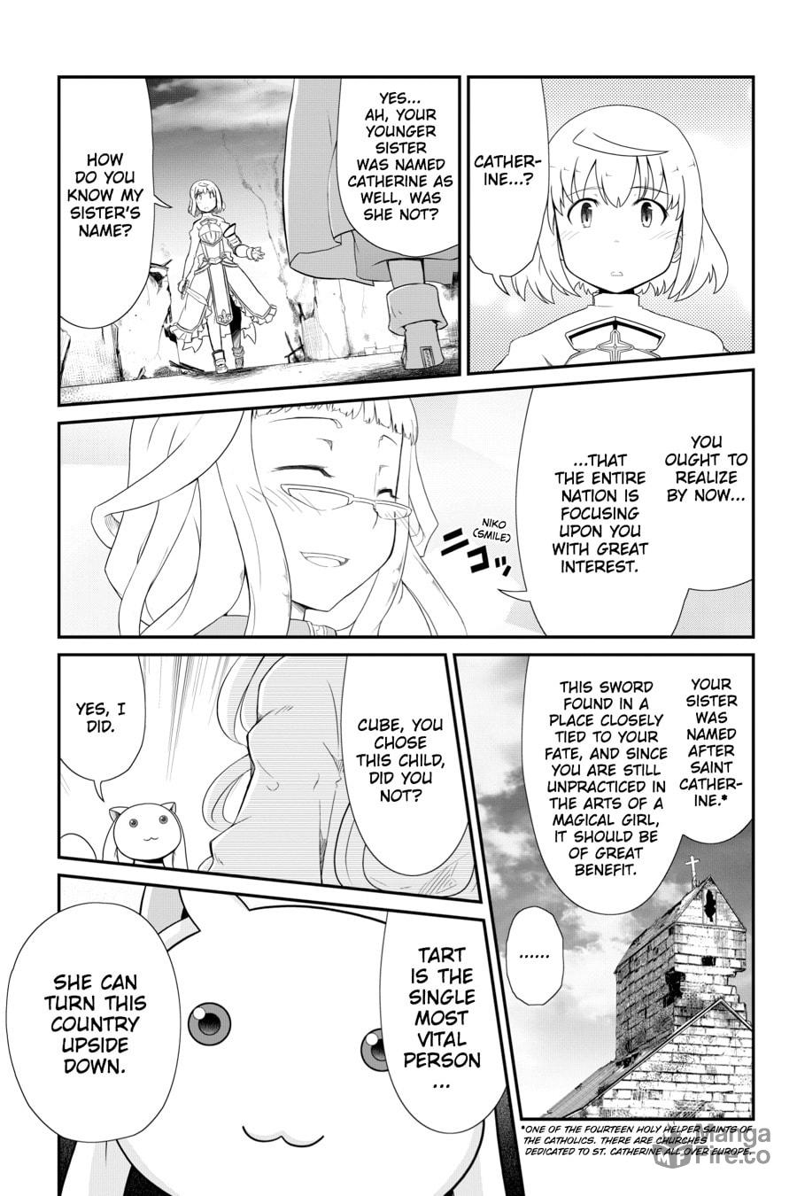 Puella Magi Tart Magica: The Legend of "Jeanne d'Arc" – Chapter 7 page 34