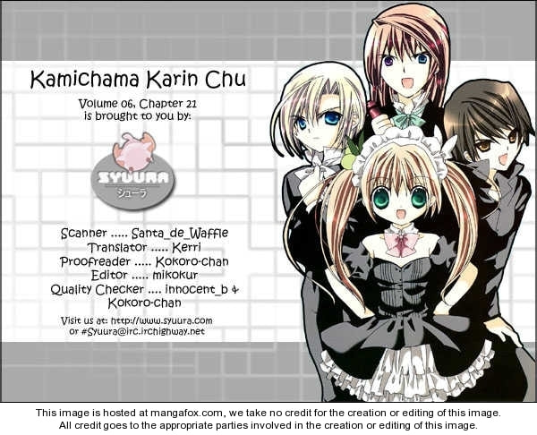 Kamichama Karin Chu – Chapter 21 page 0