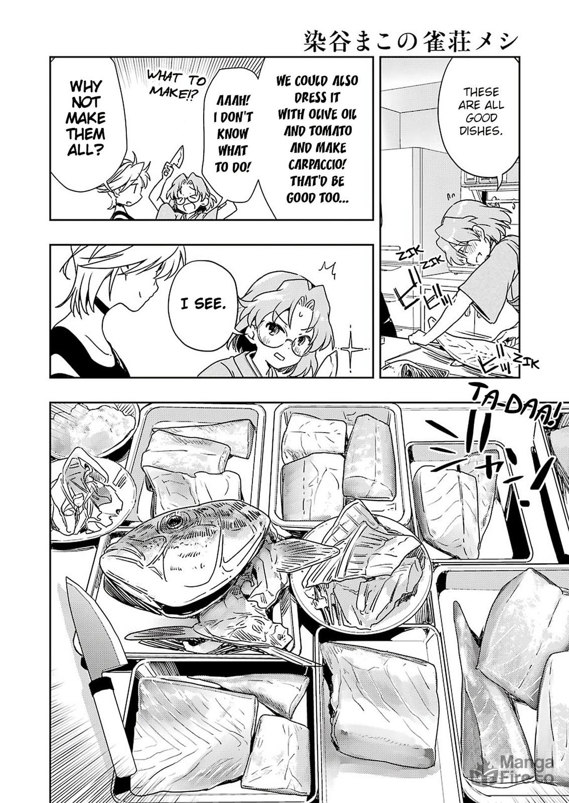 Encouraging staff meal of all sorts of Kampachi dishes page 11