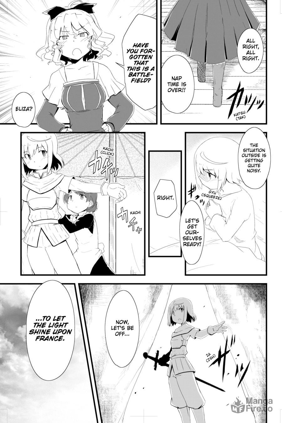 Puella Magi Tart Magica: The Legend of "Jeanne d'Arc" – Chapter 1 page 4
