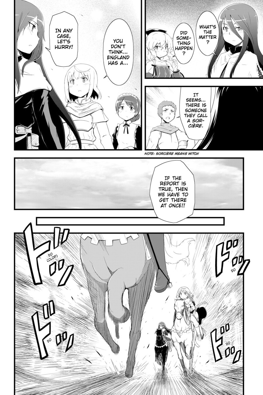 Puella Magi Tart Magica: The Legend of "Jeanne d'Arc" – Chapter 1 page 7