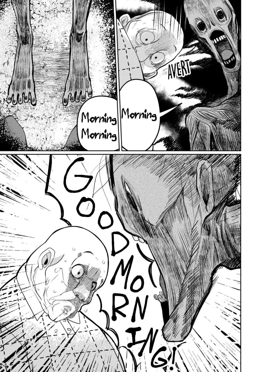 "Good morning" is not scary page 12
