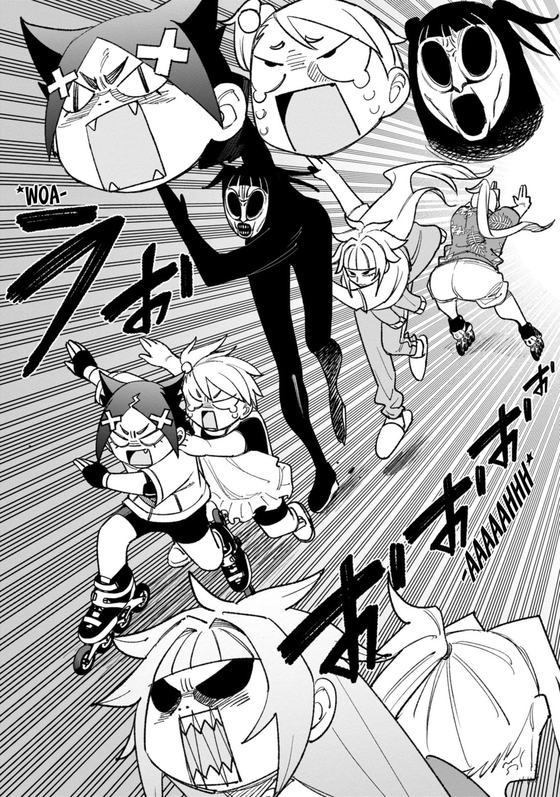 Yuki, Fighting, and the Roller Detective Squadron page 21
