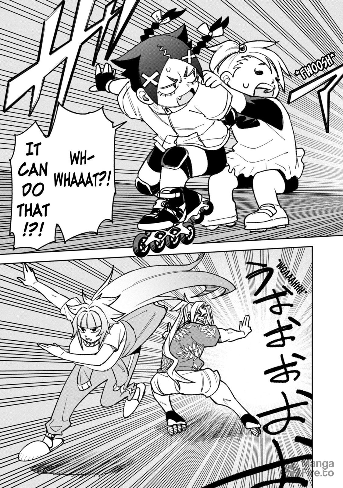 Yuki, Fighting, and the Roller Detective Squadron page 20