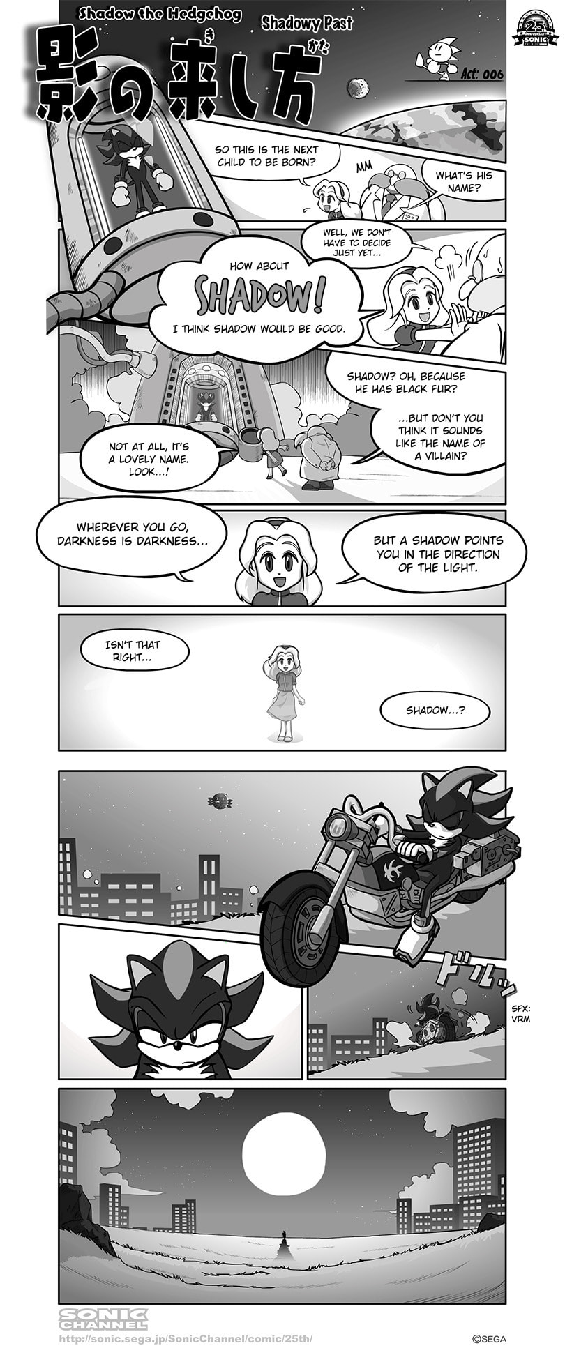 (Shadow the Hedgehog) Shadowy Past page 0