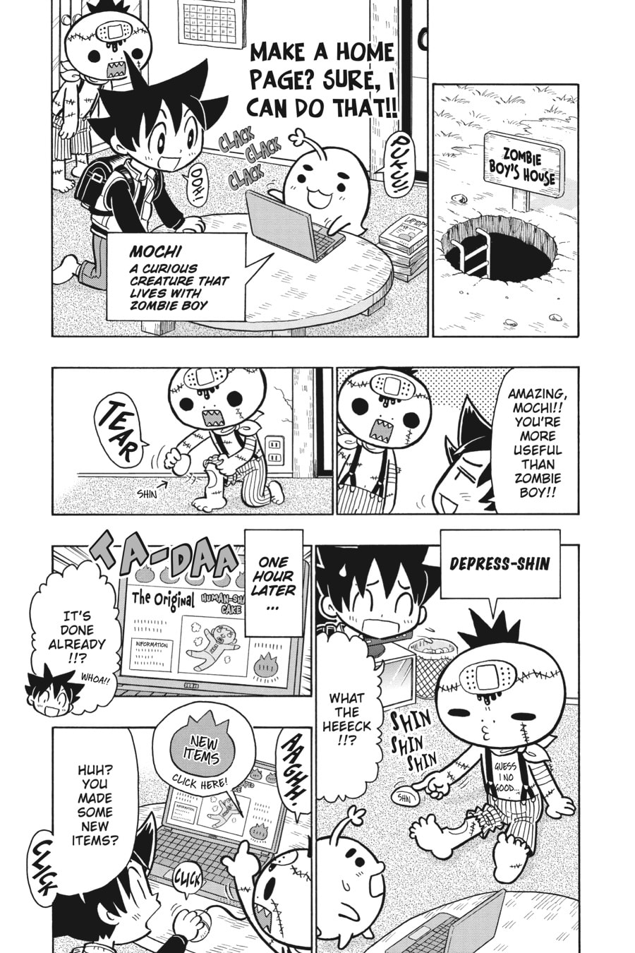 ZOMBIE BOY SETZ UP SHOP! page 13