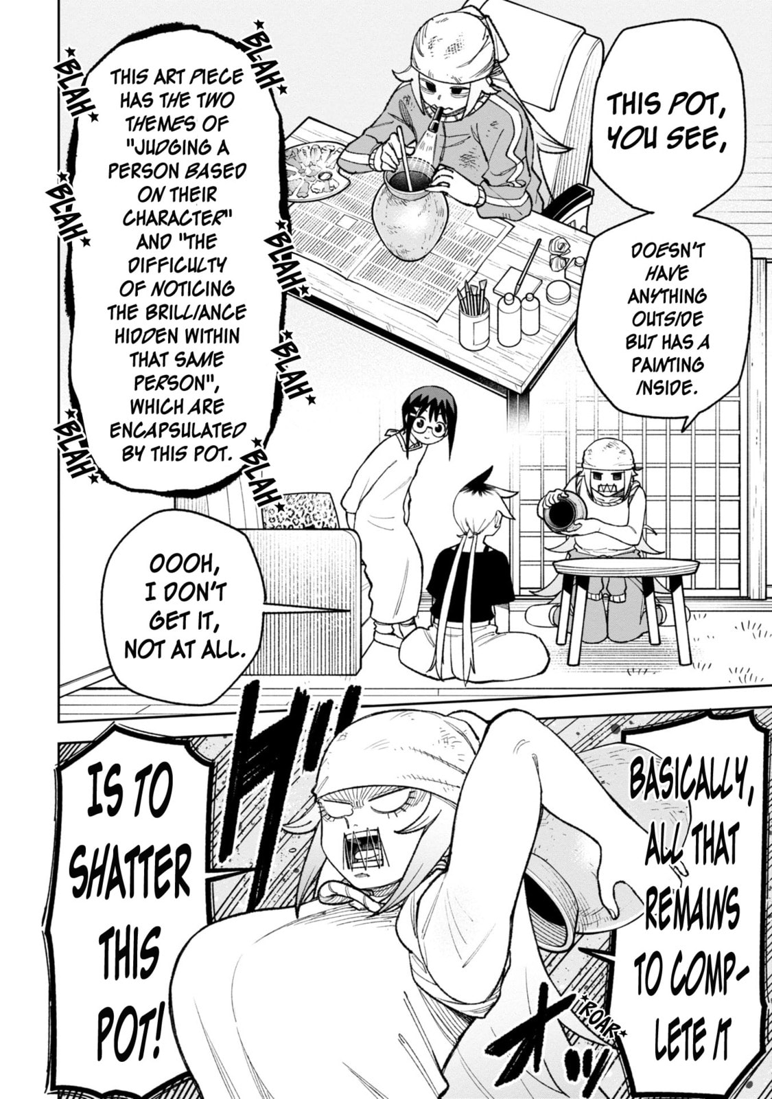 Yuki, Fighting, and the Roller Detective Squadron page 1