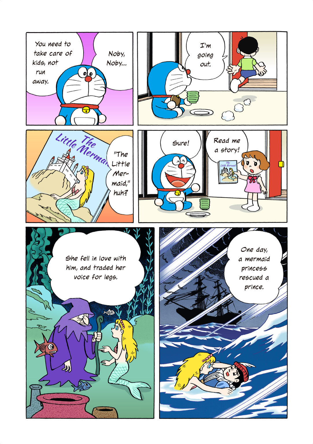 The Happy Little Mermaid page 1