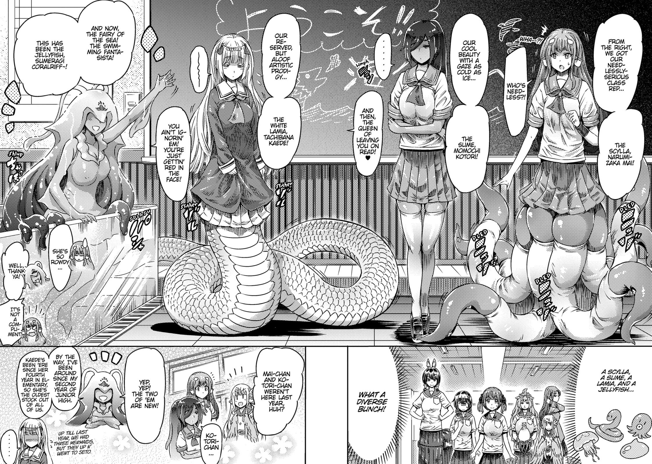 The Sea, Scary but Beautiful page 1