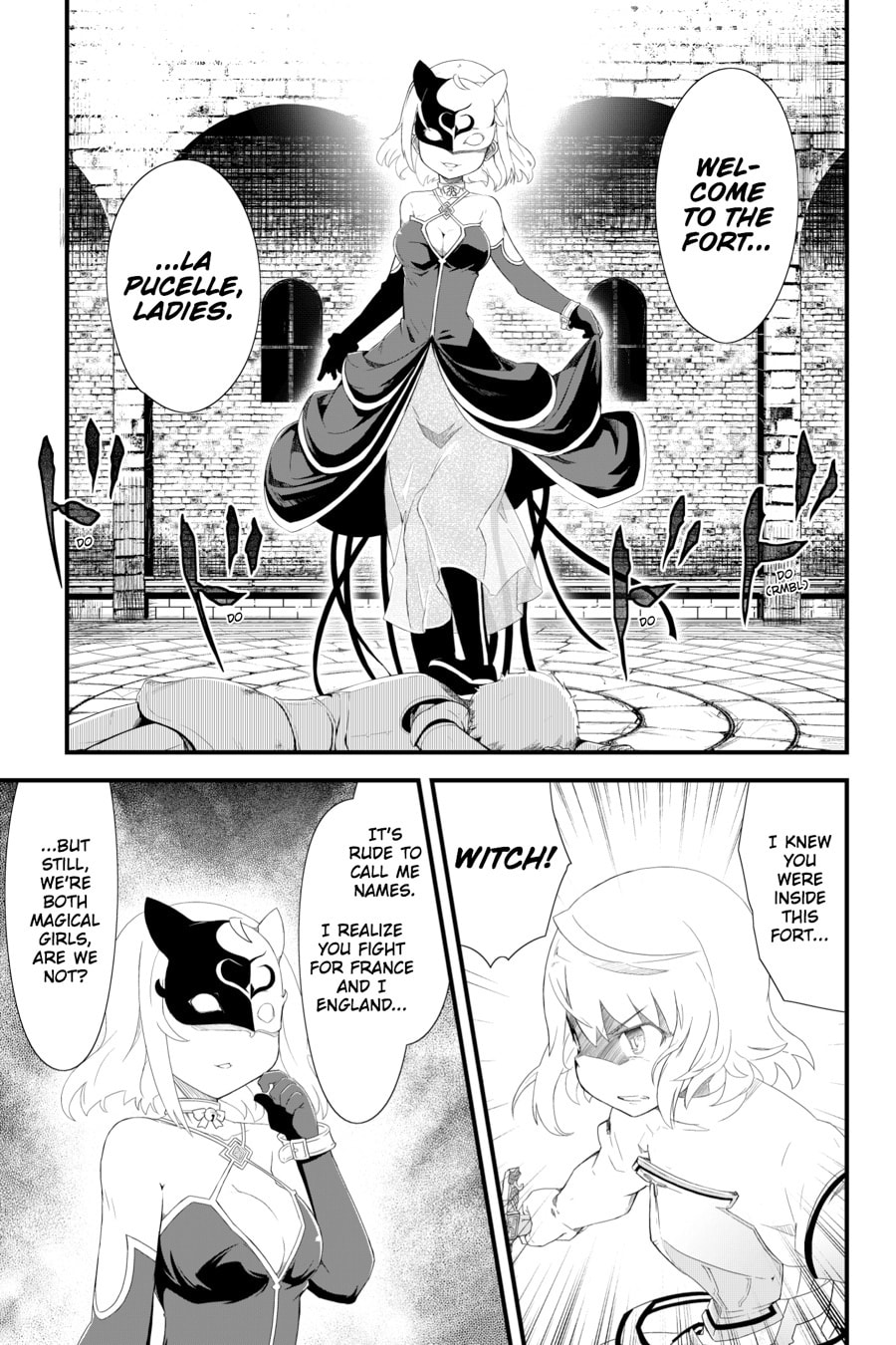 Puella Magi Tart Magica: The Legend of "Jeanne d'Arc" – Chapter 1 page 13