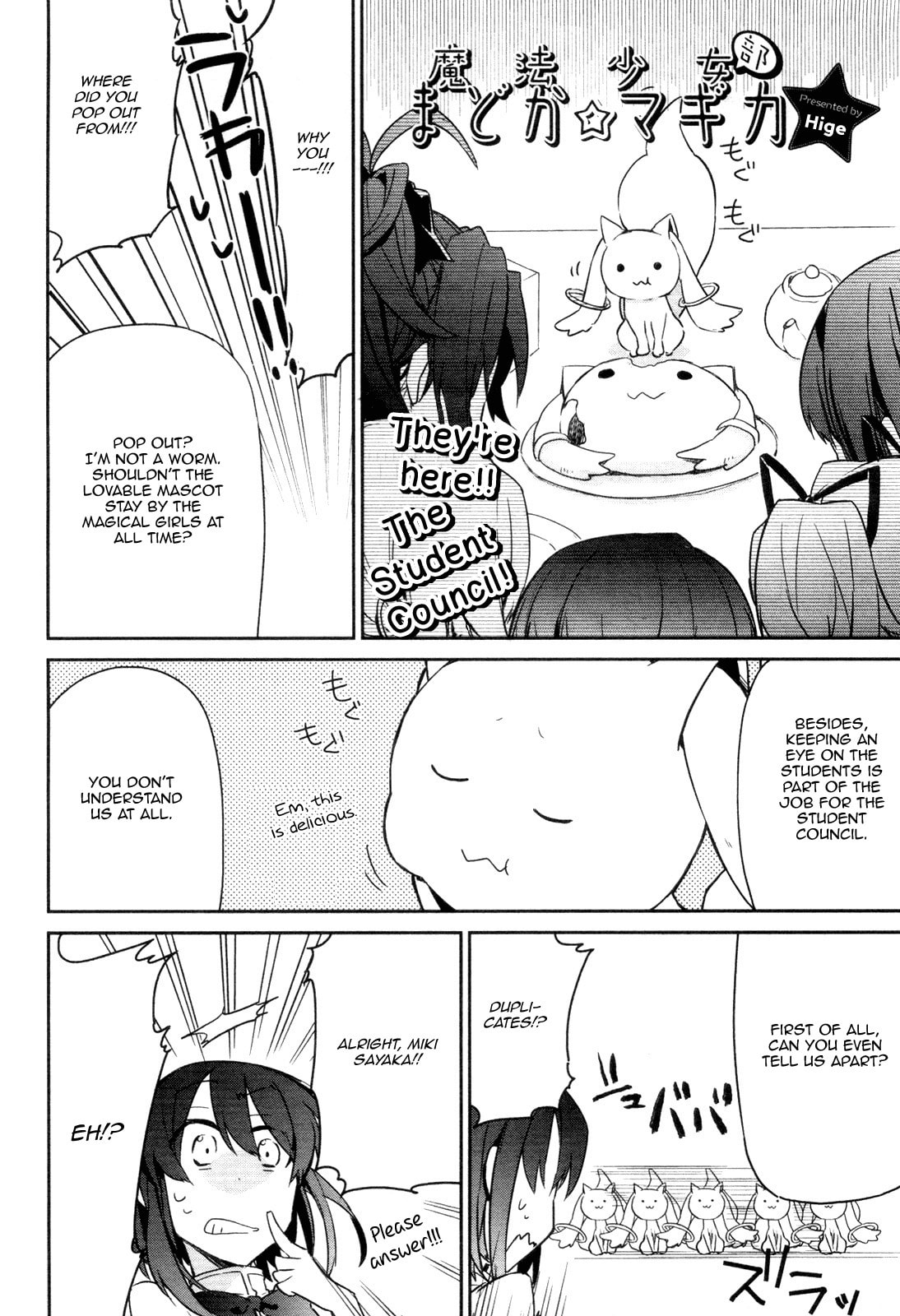 Mahou Shoujo-bu Madoka★Magica – Chapter 3 page 1