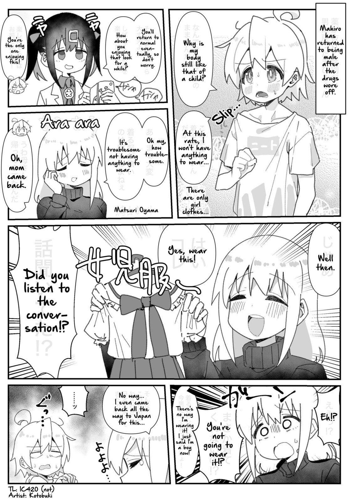 EX – Mahiro Crossdressing page 0