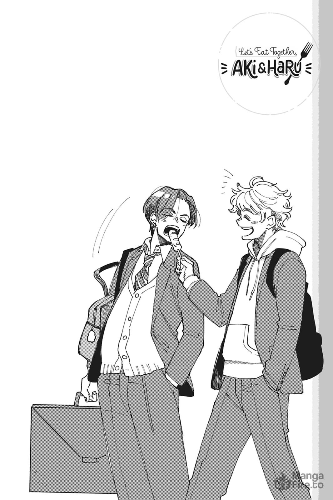 Let's Eat Together, Aki and Haru. – Chapter 4 page 9
