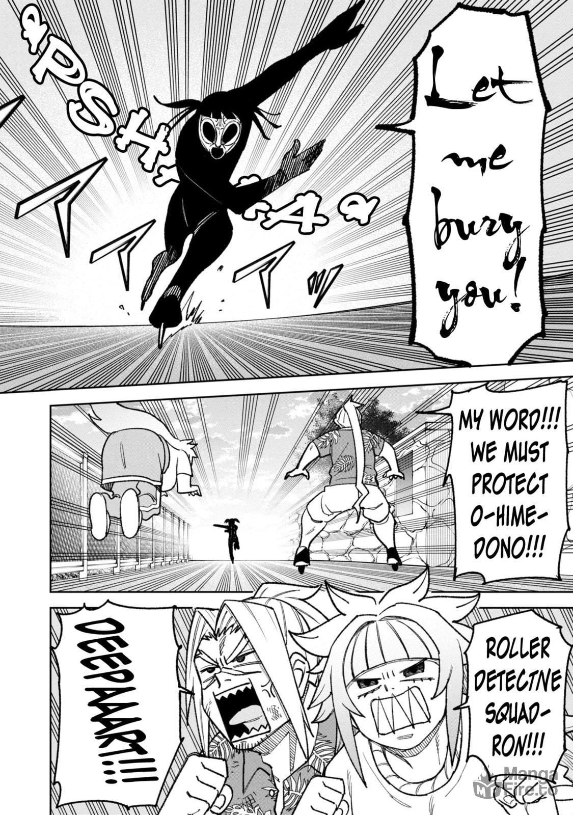 Yuki, Fighting, and the Roller Detective Squadron page 19