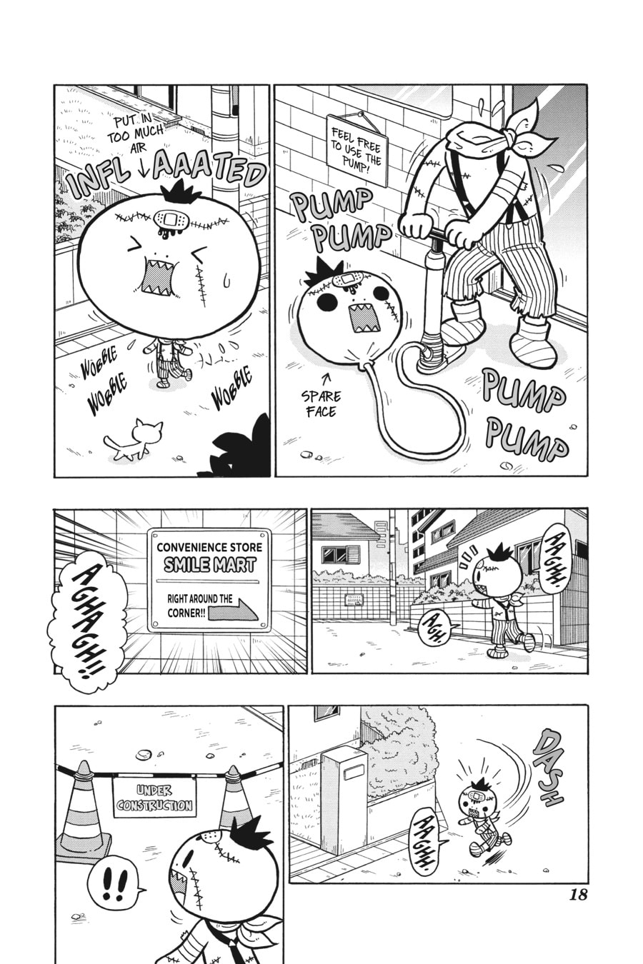 ATTACKED BY A GIANT MONZTER! page 12