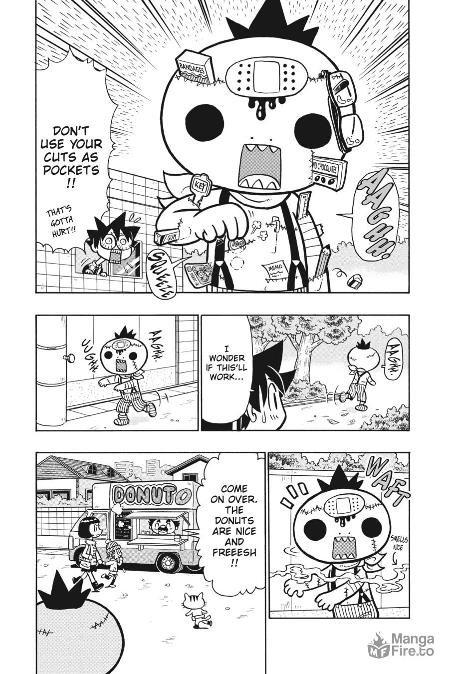 ATTACKED BY A GIANT MONZTER! page 5